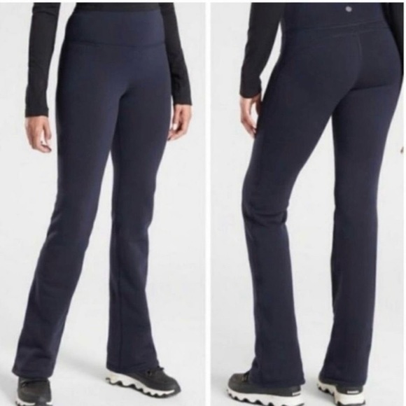 Athleta Alpine Valley Primaloft Polartec Fleece Lined Outdoor Thermal Pants - Picture 10 of 10